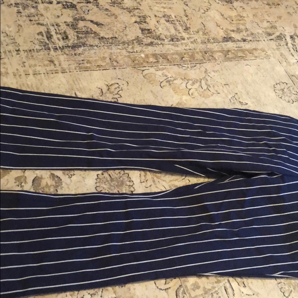 High waisted crop pants